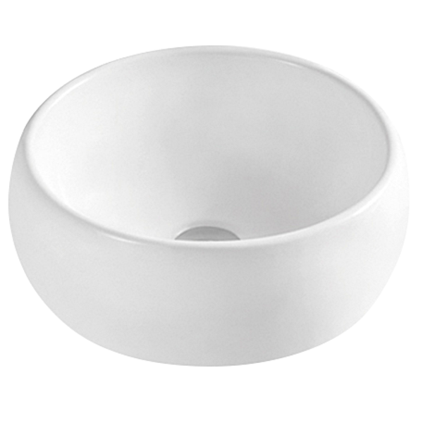 Cuba Para Banheiro Manplex 0108 Redonda 31x31cm Branca