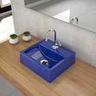 Cuba Para Banheiro Q32w Compace Azul