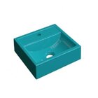 Cuba Para Banheiro Q32w Compace Azul Turquesa