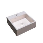 Cuba Para Banheiro Q355w Quadrada Compace Bege