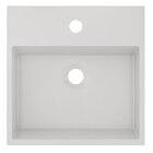 Cuba Para Banheiro Quadrada 35x35cm Sobrepor Luna Branca - Po