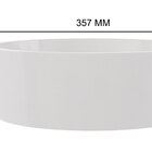 Cuba Para Banheiro Redonda Alta Sobrepor Bourbon Branca - Pot