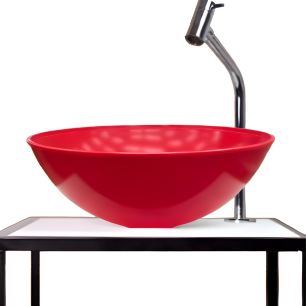 Cuba Para Banheiro Redonda Sobrepor Moderna