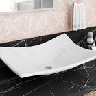 Cuba Para Banheiro Retangular 42x32cm Mark Branca - Potenza M