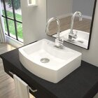 Cuba Para Banheiro Rt41w Retangular Aria Compace Branco