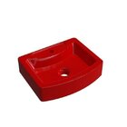 Cuba Para Banheiro Rt41w Retangular Aria Compace Vermelho