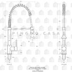 Cuba Para Cozinha Aço Inox Com Acessórios Matis E Torneira Mo