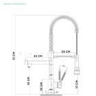 Cuba para cozinha com acessórios Guarani e Torneira misturado