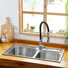 Cuba para cozinha com acessórios Potiguara e Torneira mistura