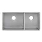 Cuba para Cozinha Dupla de Sobrepor ou Embutir 86,5x23cm Aço Inox 304 Fosco Mekal