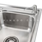 Cuba Para Cozinha Gourmet  Pia Inox Com Acessórios Carajás E