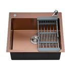 Cuba Para Cozinha Gourmet Aço Inox 304 Corubos 55x51 Cm Pingo