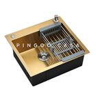 Cuba Para Cozinha Gourmet Aço Inox 304 Corubos 55x51 Cm Pingo