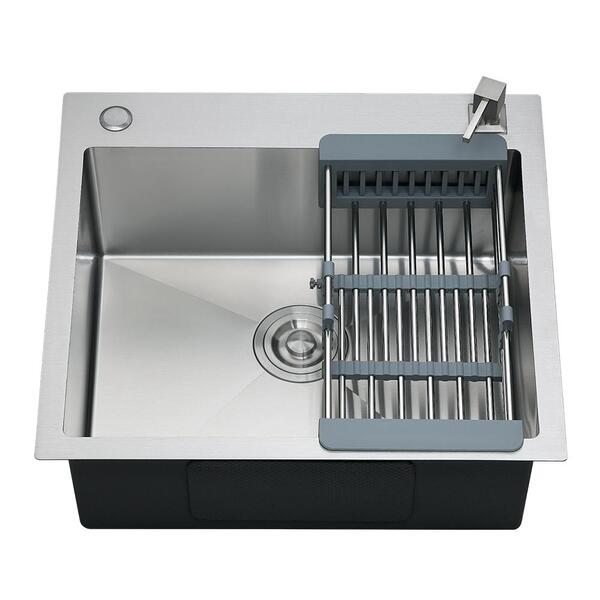 Cuba Para Cozinha Gourmet Aço Inox 304 Corubos 55x51 Cm Pingo