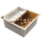 Cuba Para Cozinha Gourmet Aço Inox 304 Terena 44x44 Cm Pingoo