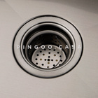 Cuba Para Cozinha Gourmet Aço Inox 304 Terena 58x45 Cm Pingoo