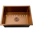 Cuba Para Cozinha Gourmet Aço Inox 304 Terena 58x45 Cm Pingoo