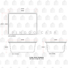 Cuba Para Cozinha Gourmet Aço Inox 304 Terena 58x45 Cm Pingoo