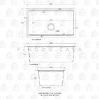 Cuba Para Cozinha Gourmet Aço Inox 304 Workstation Com Acessó
