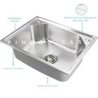 Cuba para cozinha gourmet com acessórios Guarani e Torneira m