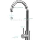 Cuba para cozinha gourmet com acessórios Guarani e Torneira m