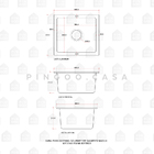 Cuba Para Cozinha Gourmet De Quartzo Com Acessórios Macuxi Pi