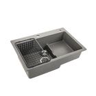 Cuba Para Cozinha Gourmet De Quartzo Com Escorredor Aruak Pin