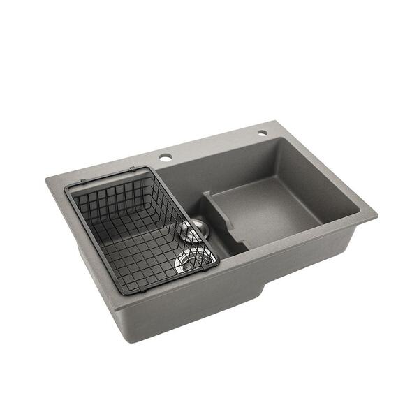 Cuba Para Cozinha Gourmet De Quartzo Com Escorredor Aruak Pin