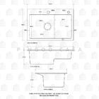 Cuba Para Cozinha Gourmet De Quartzo Com Escorredor Aruak Pin