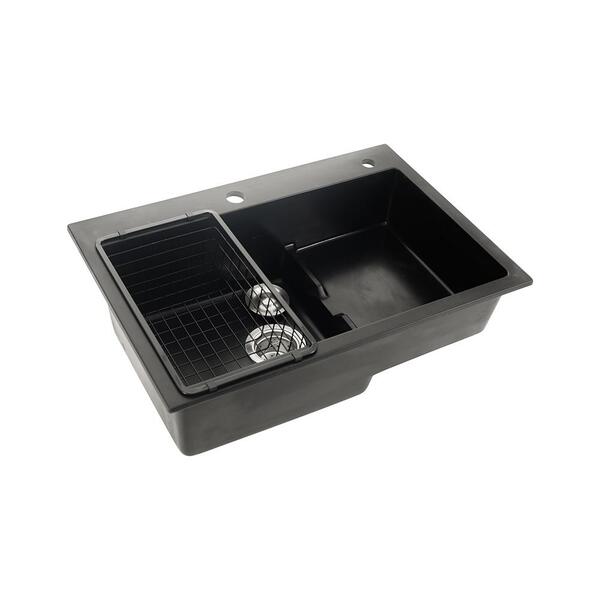 Cuba Para Cozinha Gourmet De Quartzo Com Escorredor Aruak Pin