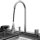 Cuba Para Cozinha Gourmet Miami Cascata Aço Inox 304 Goldenx