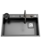 Cuba Para Cozinha Gourmet Miami Nano Black Aço Inox 304 Golde