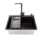 Cuba Para Cozinha Gourmet Pia Aço Inox 304 60  Cm + Torneira