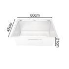 Cuba Para Cozinha Gourmet Pia Aço Inox 304 60  Cm + Torneira