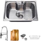 Cuba Para Cozinha Gourmet Pia Aço Inox 304 Com Acessórios Táb
