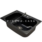 Cuba Para Cozinha Gourmet Pia Aço Inox Com Acessórios Carajás