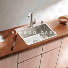 Cuba Para Cozinha Gourmet Pia Aço Inox Com Acessórios Truká 6