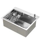 Cuba Para Cozinha Gourmet Quebec Quadrada 60cm Aço Inox 304 c