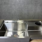 Cuba Para Cozinha Gourmet Veneza Aço Inox 304 Lava Copos Gold
