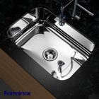 Cuba Para Cozinha N01 140mm Pol3.1/2 Forminox Aço Inox