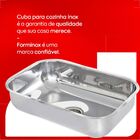 Cuba Para Cozinha N01 140mm Pol3.1/2 Forminox Aço Inox