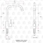 Cuba Para Cozinha Pia Com Acessórios Matis E Torneira Gourmet