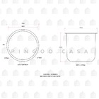 Cuba Para Cozinha Pia Dupla Com Acessórios E Lixeira Ticunas