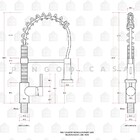 Cuba Para Cozinha Pia Dupla Com Acessórios E Lixeira Ticunas
