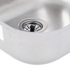 Cuba para Cozinha Simples de Embutir 15x34x40cm Aço Inox 304 Polido Delinia