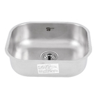 Cuba para Cozinha Simples de Embutir 15x34x40cm Aço Inox 304 Polido Delinia