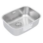 Cuba para Cozinha Simples de Embutir 48x18,4cm Aço Inox 304 Fosco Prime Tramontina