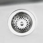 Cuba para Cozinha Simples de Embutir 48x18,4cm Aço Inox 304 Fosco Prime Tramontina