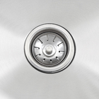 Cuba para Cozinha Simples de Embutir ou Sobrepor 33x17x56cm Aço Inox 304 Escovado Mekal