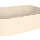 Cuba Para Pia De Apoio Em Mármore Sintético Luna Rica - Areia